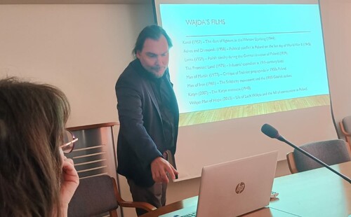 Wykład prof. Radosława Domke w ramach Blended Intensive Programme