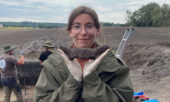 Nasza studentka na Letniej Szkole Archeologii Średniowiecza