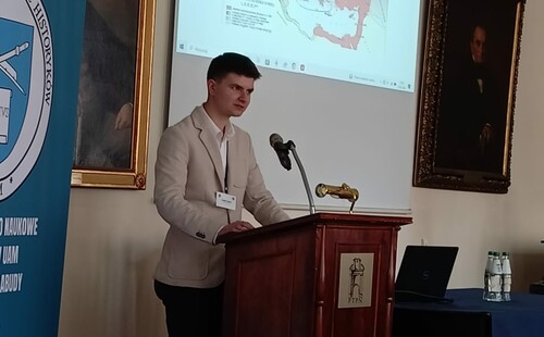 Nasz student z referatem na ogólnopolskiej konferencji studencko-doktoranckiej