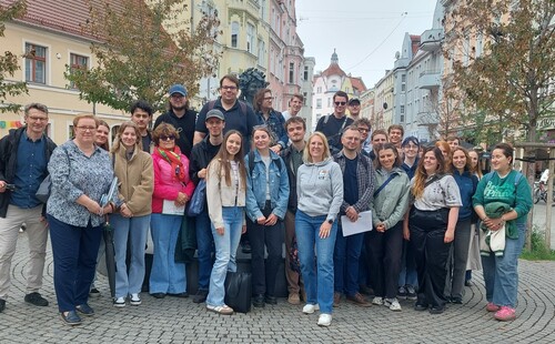 Gościliśmy studentów z Europejskiego Uniwersytetu Viadrina