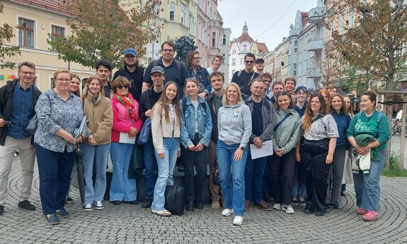 Gościliśmy studentów z Europejskiego Uniwersytetu Viadrina