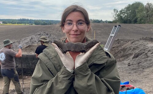 Nasza studentka na Letniej Szkole Archeologii Średniowiecza
